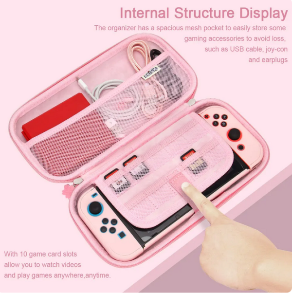 Kit Nintendo Switch rosa