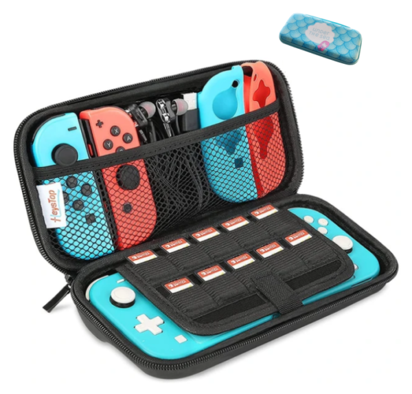 Estuche azul Nintendo Switch