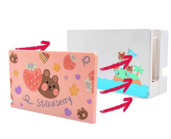 Carcasa + Protector Frontal kawaii para Nintendo Switch - Imagen 4