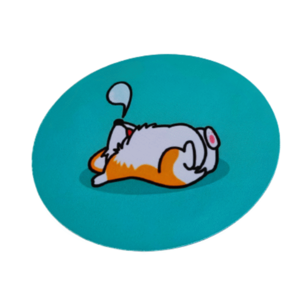 Mouse Pad Alfombrilla MousePad Kawaii 20 cm Mujer para PC