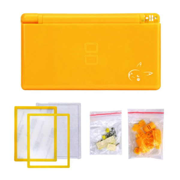 Carcasa Repuesto Housing Case Edición Pokemon Pikachu para Nintendo DS Lite NDSL - Imagen 2